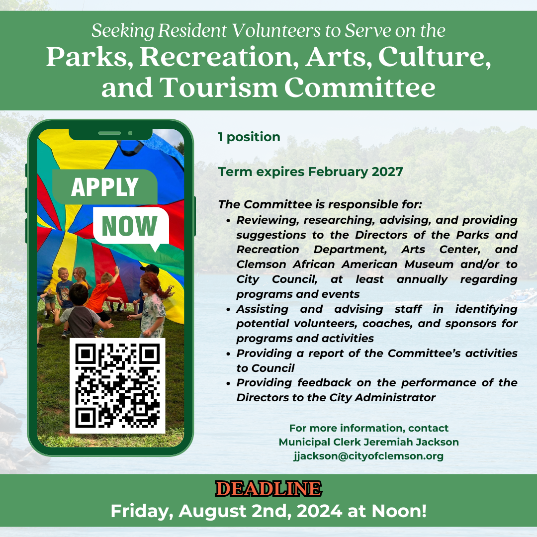 Parks, Recreation, Arts, Culture, and Tourism Committee